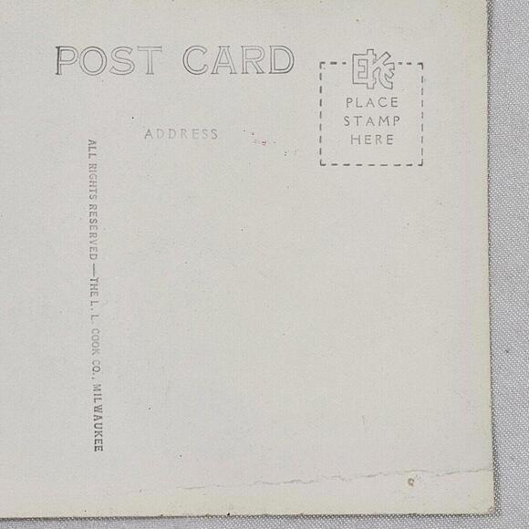 Vintage Blank B&W Photo Post Card The Narrows Zion National Park - Picture 5 of 5